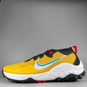 Nike Wildhorse 7 Men's 12.5 Yellow Dark Sulfur Running Shoes Athletic Sneakers